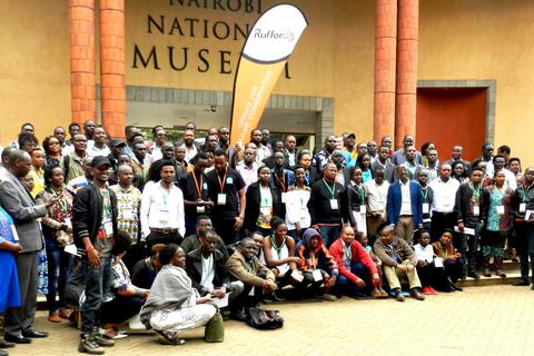 129 conservationists from 8 countries in one place.