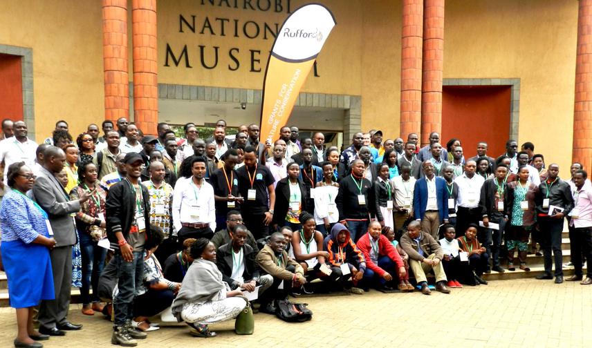 129 conservationists from 8 countries in one place.