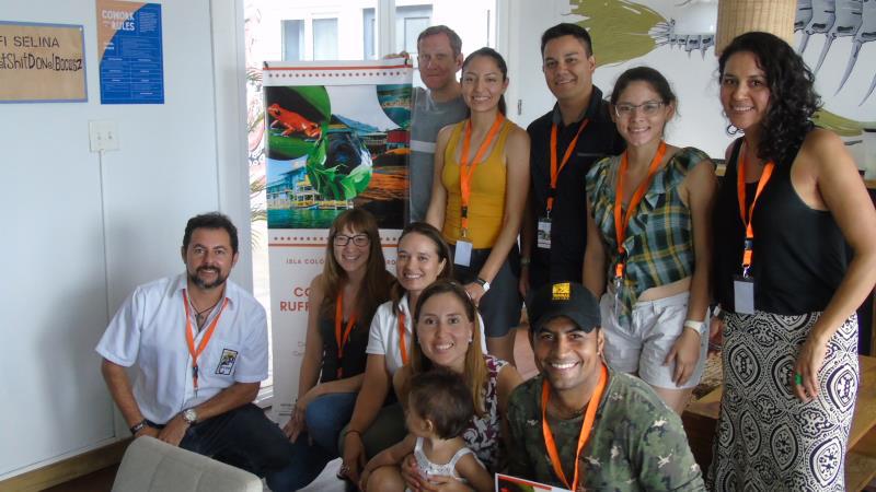 First Panamanian Rufford Conference participants.