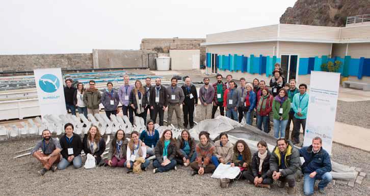 Participants of The Rufford Small Grant Conference Southamerica 2015, Quintay, Chile.