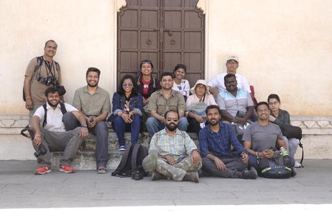 Participants at Kumbhalgarh Fort