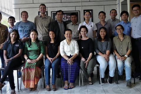 Rufford conference participants representing seven countries.