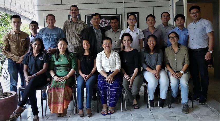 Rufford conference participants representing seven countries.