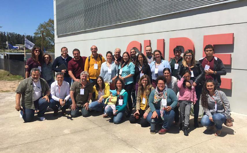 Uruguay 2019 Rufford Conference Group at venue, October 2019.