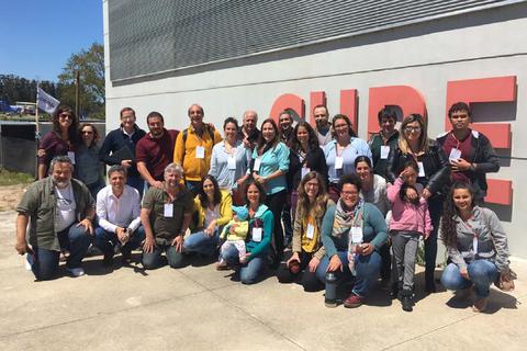 Uruguay 2019 Rufford Conference Group at venue, October 2019.