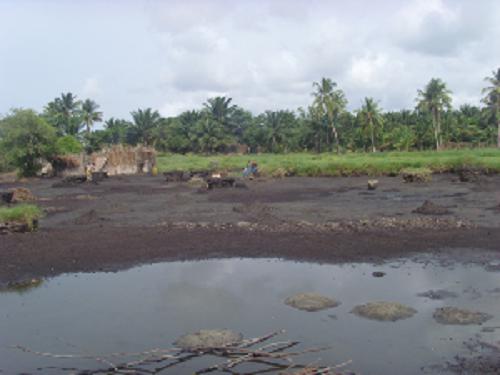 Salt production Ouidah.