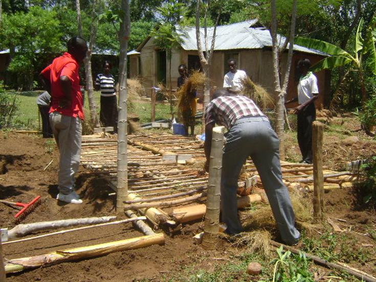 Training on establishment of tree nursery enterprises.