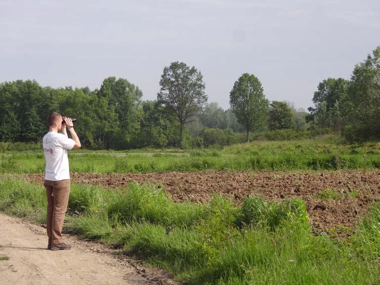 Bird Census - field work.
