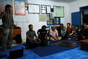Village meeting.