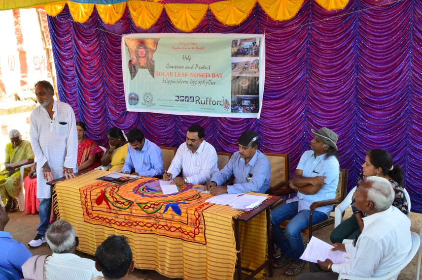 Administration of Kolar district including the Deputy Conservator of Forests, Assistant Commissioner, Zilla Parishad Head of the Taluk.
