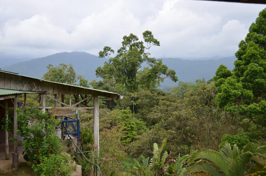El Copal, a community association of 23 landowners who have build a birding lodge.