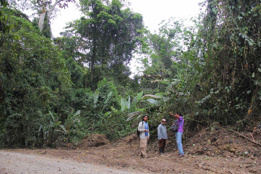 Fragment selection at Boca de Chajul.