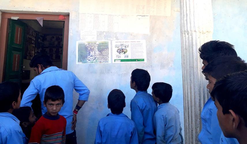 19414-1 Students observing  Posters and pamphlets.jpg