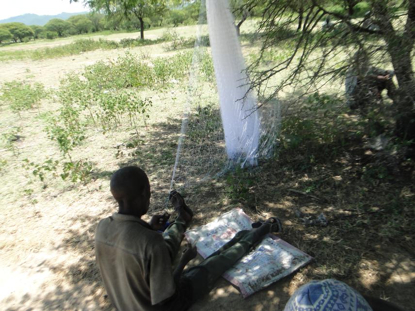 BFishers training on the environmental friendly fishing gears in Lake Jipe