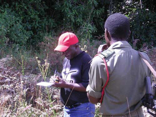 Mr. Munthali and Mr. Mwaluwanda from Parks Dept.