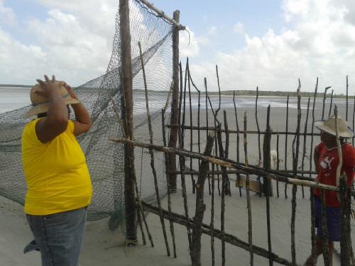 Predatory fishing trap Fuzurca.