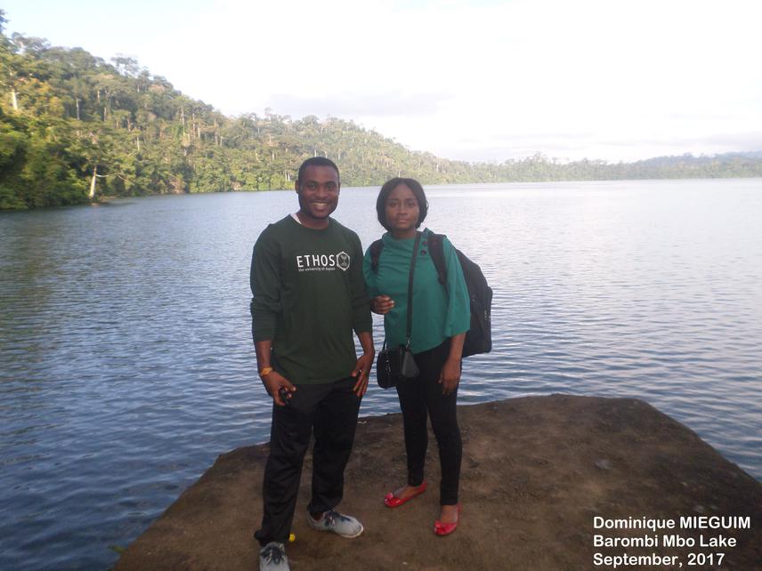 Dominique, Barombi Mbo Lake, Sept 17.