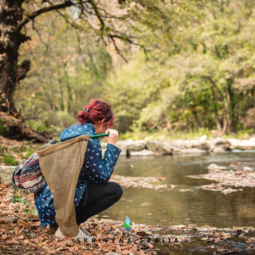 Surveying the Southern Serbian rivers. ©Milan Marković.