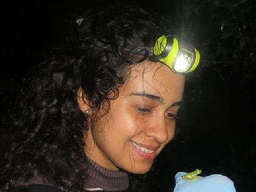 Yocoyani Meza Parral, who is leading the project. ©Amauri Sarmiento-Rojas