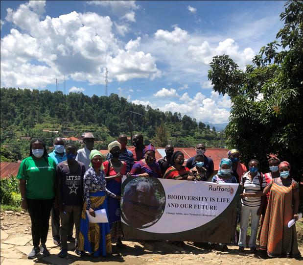 Group photo after pre-assessment survey.