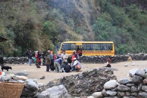 Kharpani (hot spring) area being developed as major picnic spot.