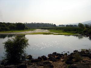 Mintzita wetland.