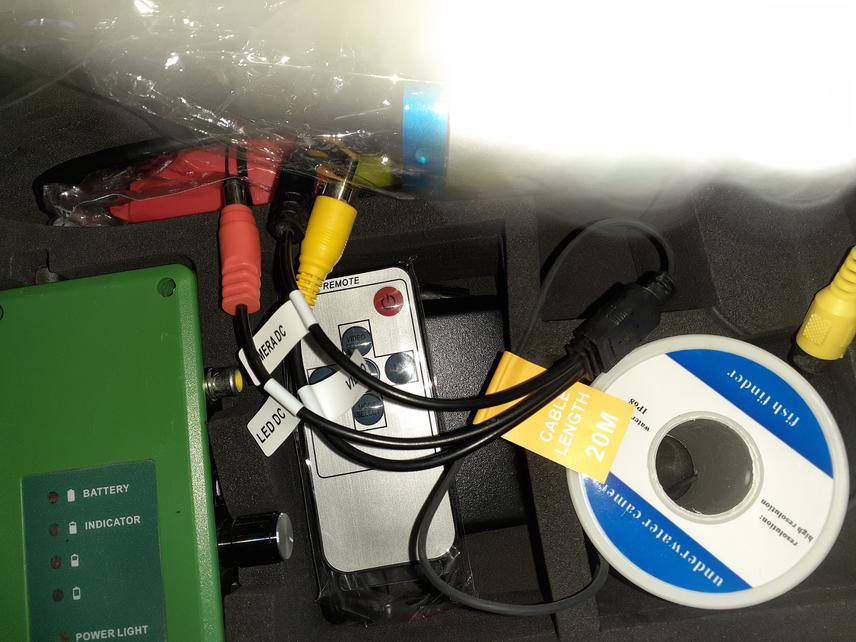 Underwater camera system.