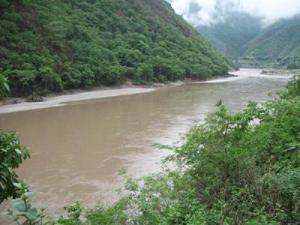 Sunkoshi at rainy season.