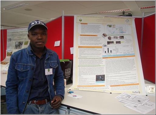 Presentation of my poster at Conservation Science Conference, March 2008