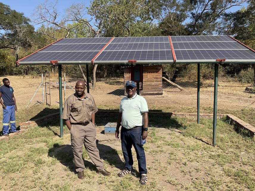 Connected with the Conservation Director.