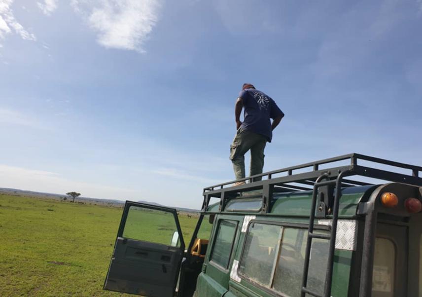Field survey of landscape dung.