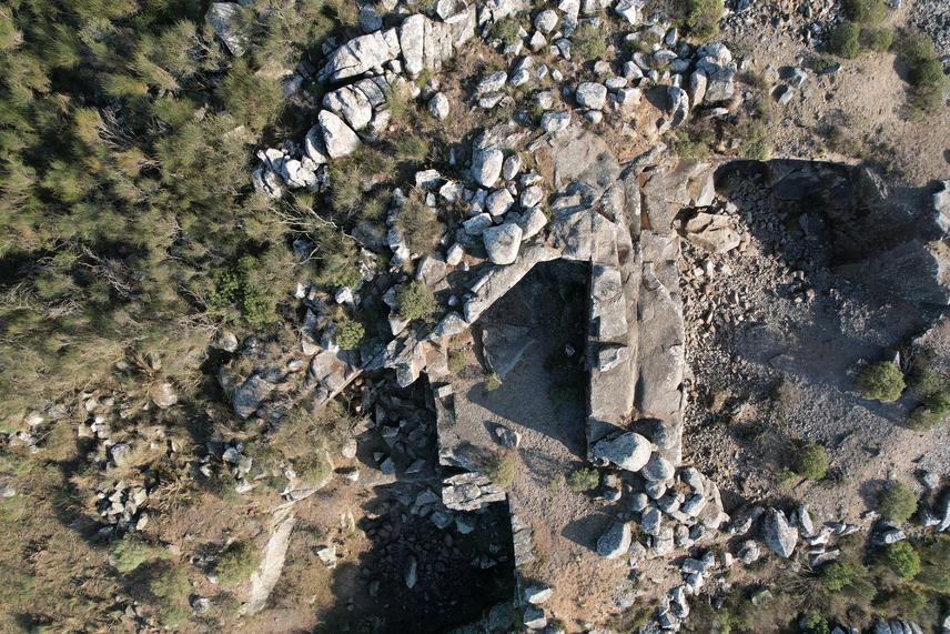 One of the abandoned quarries in the Sierra del Tigre Nature Reserve, Tandil, Argentina. ©Irati Carabia Sanz.
