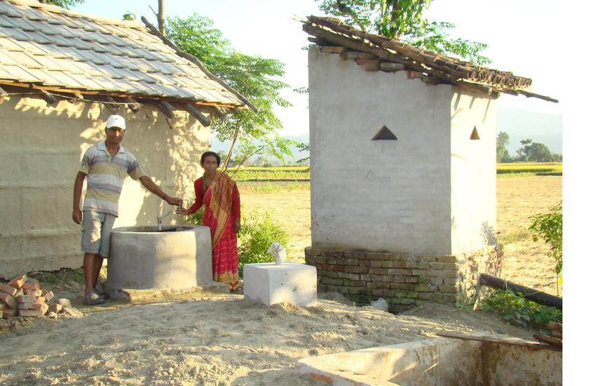 Victim and victim’s family-recipient of biogas plant.