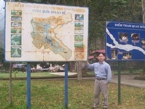 At headquarter of Ba Be National Park.
