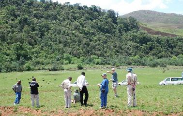 Members of the Mabandla Comunity Trust.