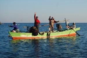 Traditional Fishermen in Sumbawa Island.