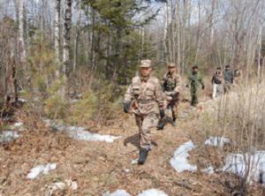 Anti-poaching patrol within HNR.