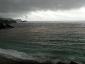 Budva sea pollution.