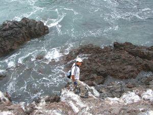 Field assistant in Tacna.