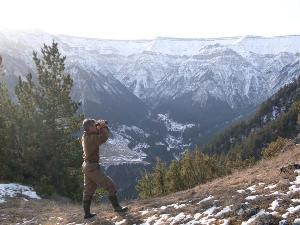 One of the main canyons where leopards are frequently recorded.