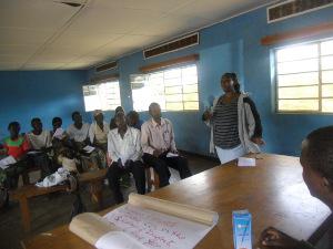 Theory training for local leaders.
