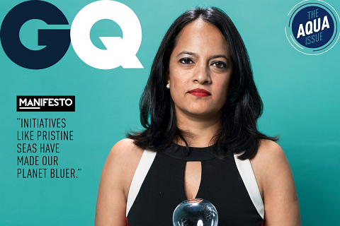 Krithi K. Karanth was honoured with the Environmental Hero of the Year Award image